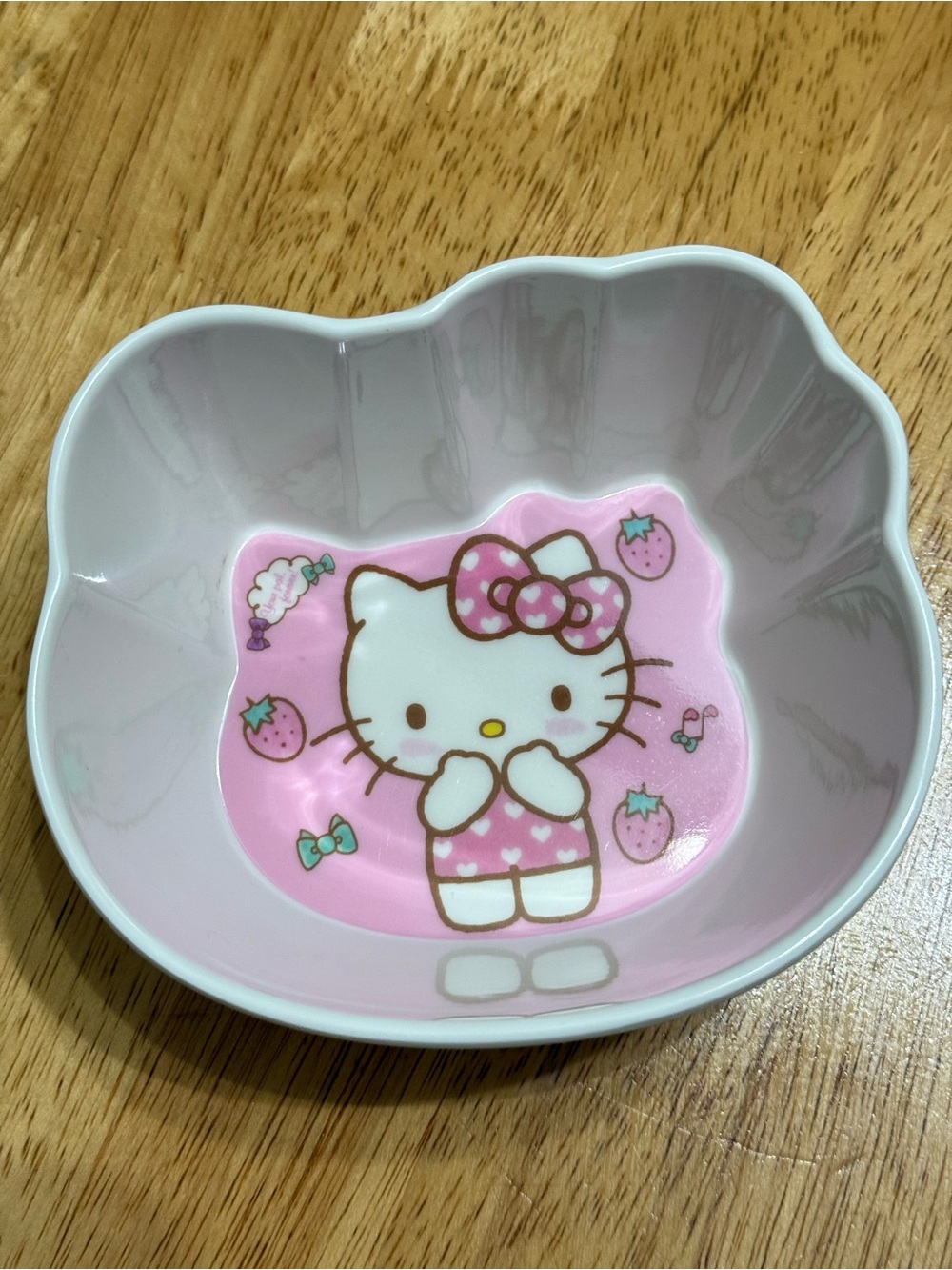 Hello kitty melamine bowl